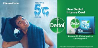 This summer feelup to 5-degree cooler with Dettol Intense cool
