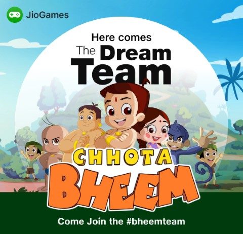 JioGamesis all set to welcome “ChhotaBheem” this summer to the gaming platform