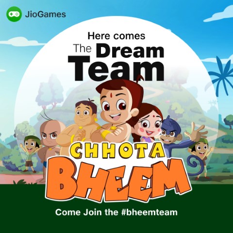 JioGames is all set to welcome “ChhotaBheem” this summer to the gaming platform