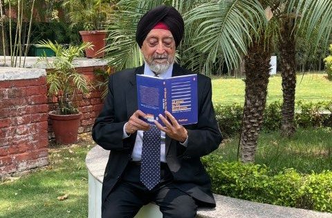 Author G S Rattan launches his first book