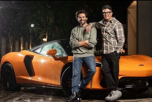 Bhushan Kumar Gifts McLaren GT To Kartik Aaryan For Bhool Bhulaiyaa 2