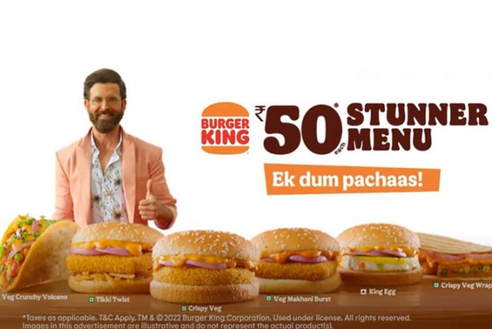 Burger King pulls a Stunner Jugaad on Hrithik Roshan
