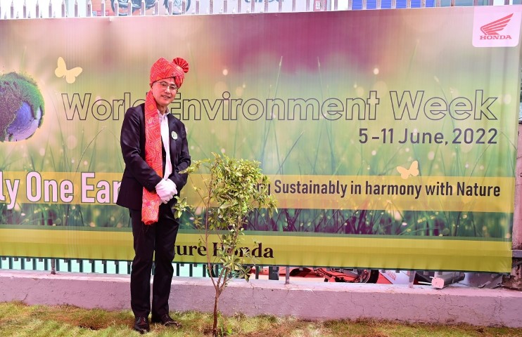 Honda Motorcycle & Scooter India celebrates World Environment Week 2022
