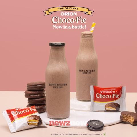 Orion Choco-Pie & Keventers Join Hands to Create the Original Milk Shake