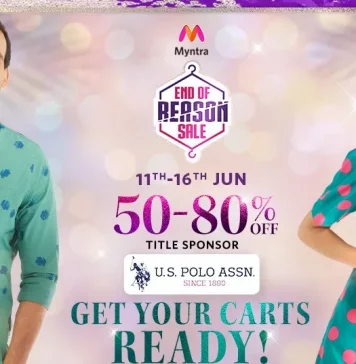 Myntra sells record-breaking 50 lakh products on Day 1 of EORS-16