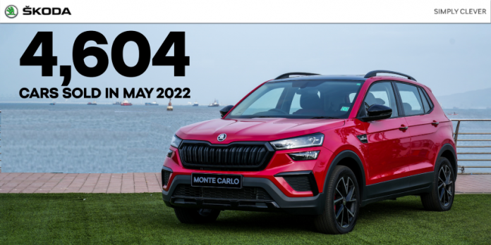 Škoda Auto India maintains sales momentum with 4604 units sold in May 22