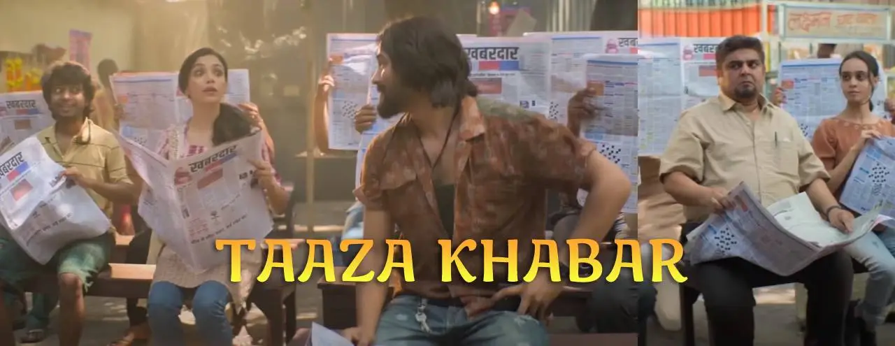 Taaza Khabar Web Series (2022)