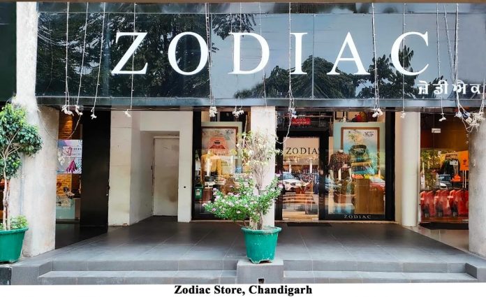 ZODIAC Clothing Co Ltd: 14 stores across Punjab & Haryana