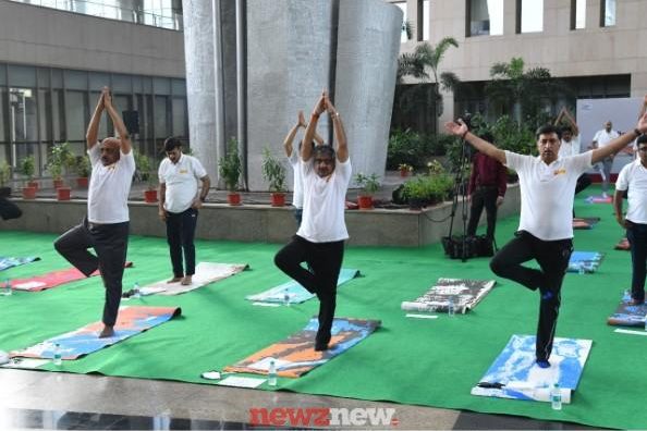 Punjab National Bank Celebrates 8th International Yoga Day