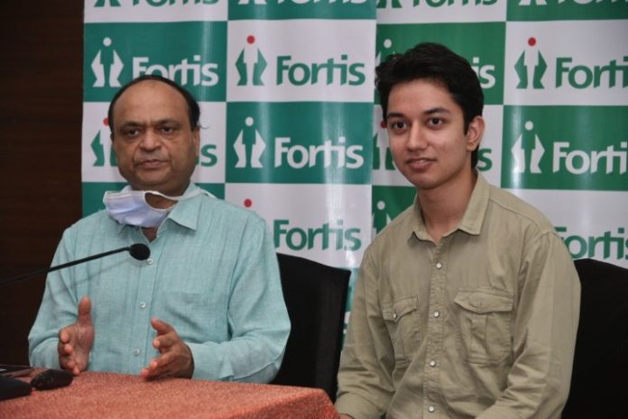 Budding footballer successfully treated for complex elbow injury through Elbow Arthroscopy at Fortis Mohali