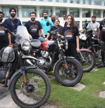 Royal Enfield Himalayan Odyssey 2022 Expedition Team reaches Chandigarh in their journey to Umling La