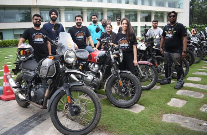 Royal Enfield Himalayan Odyssey 2022 Expedition Team reaches Chandigarh in their journey to Umling La