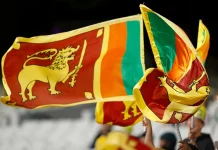 Sri Lankan Police fire tear gas against protesters near PM’s office