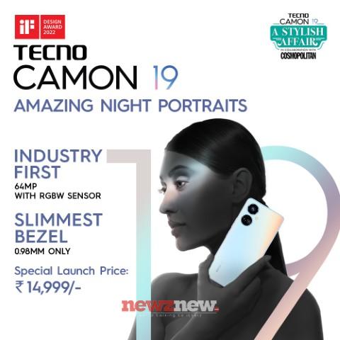 TECNO CAMON 19 series redefines lowlight smartphone photography