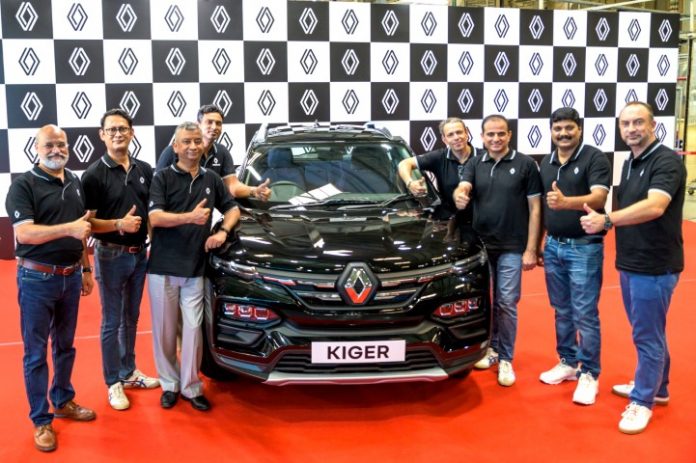 Renault Kiger achieves 50,000 production Milestone in India