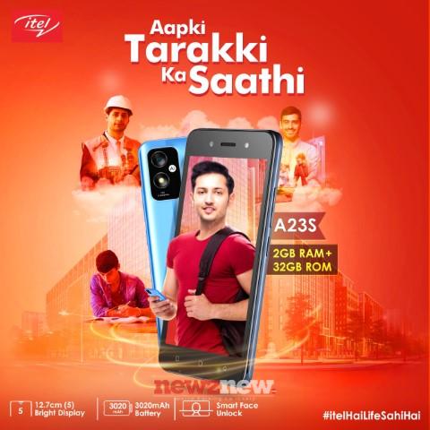 itel continues with its vision of enabling people with technology, launching A23S with hi-speed 4G at INR 5299