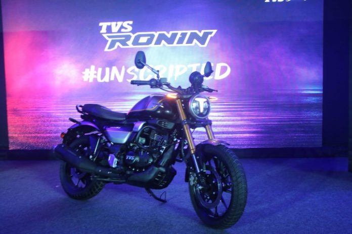 TVS Motor Company launches the all-new TVS RONIN in Chandigarh