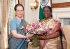 Sonia meets President Droupadi Murmu