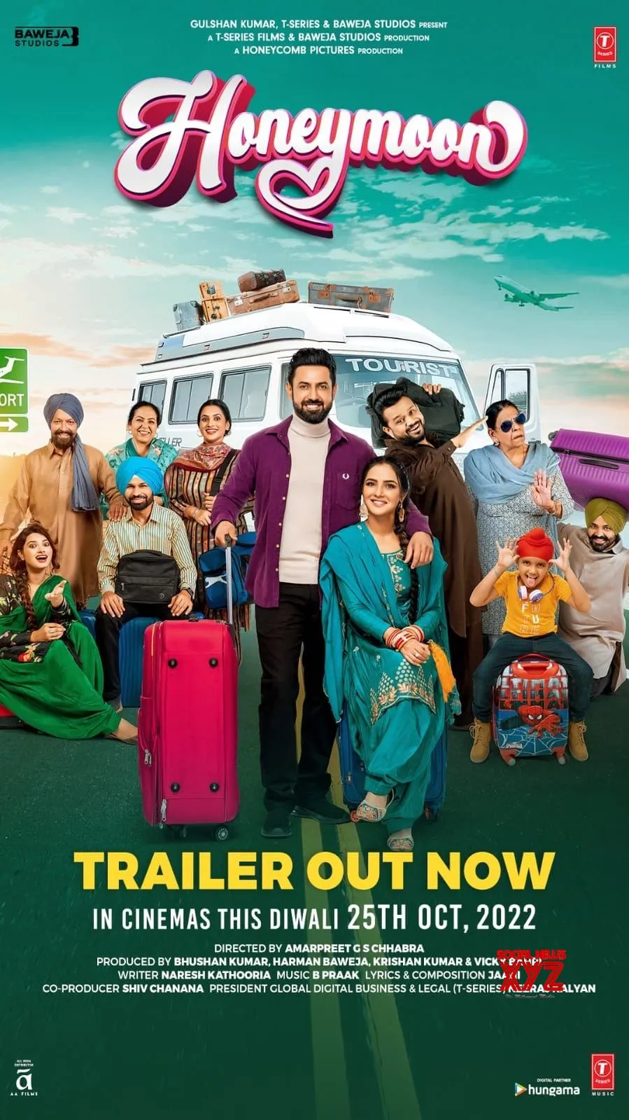 Honeymoon Trailer Goes Viral Starring Gippy Grewal And Jasmin Bhasin