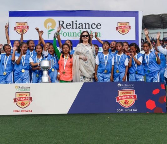 Reliance Foundation and Mizoram Football Association join hands