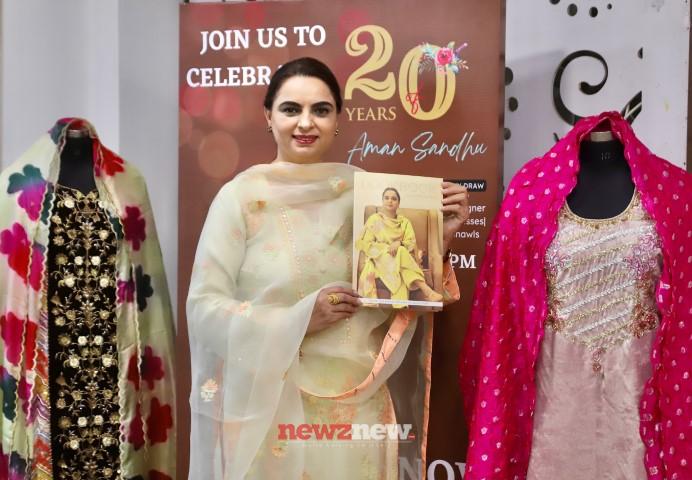 Fashion designer Aman Sandhu  unveils  'Look Book'
