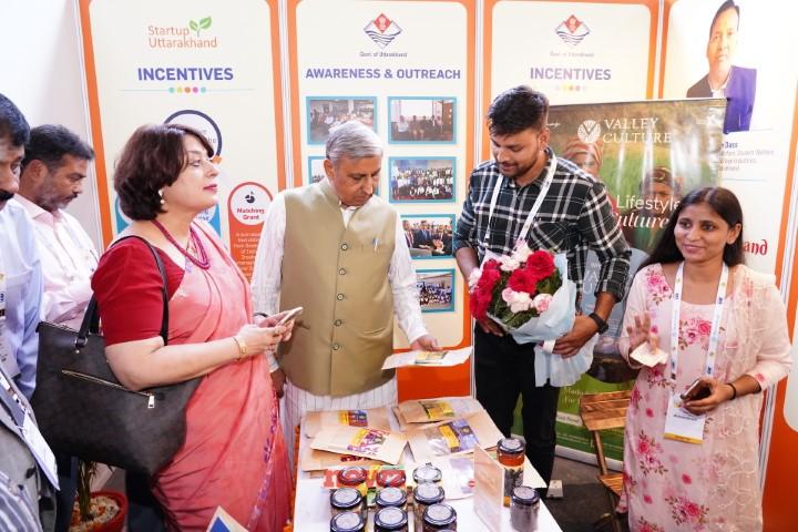 Haryana Agriculture minister Shri Jai Parkash Dalal visits CII Agro Tech 2022