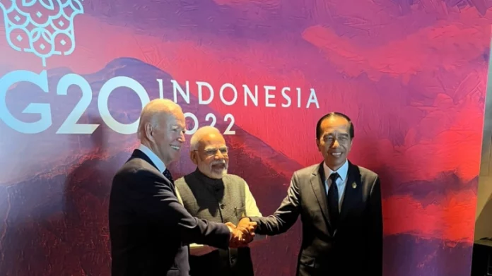 PM Modi interacts with world leaders at Bali G20 summit, shares pics