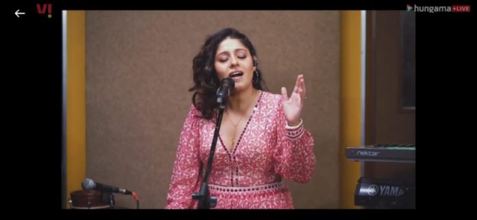 Popular Singer Sunidhi Chauhan Enthralls Music Fans in exclusive Live Performance on the Vi App