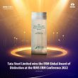 Tata Steel Limited wins the RIMS ERM Global award of distinction
