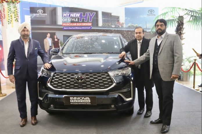 Toyota Kirloskar Motor Showcases the All New Innova HyCross in Mohali