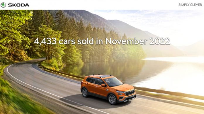 Škoda Auto India registers 102% Growth in November