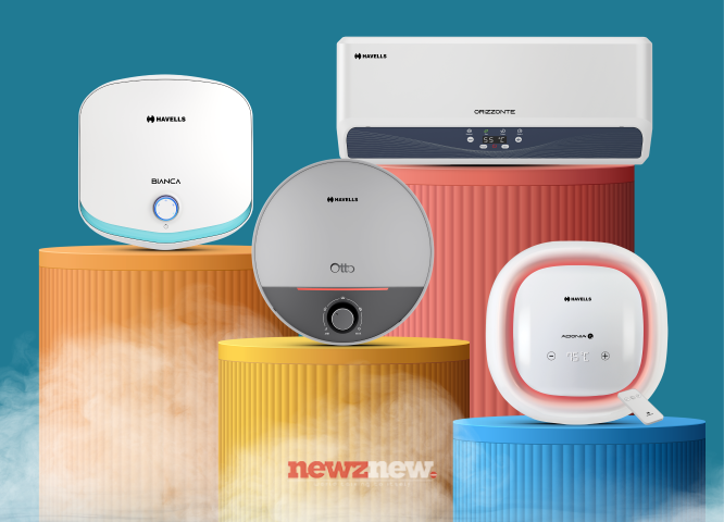 Havells launches “Unconventionally Beautiful” range of storage water heaters- Otto and Orizzonte