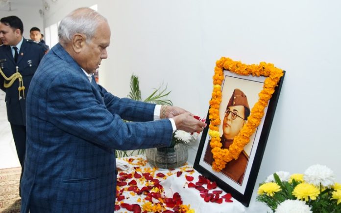 Punjab RAJ BHAVAN remembers NEtaji on Parakram Divas