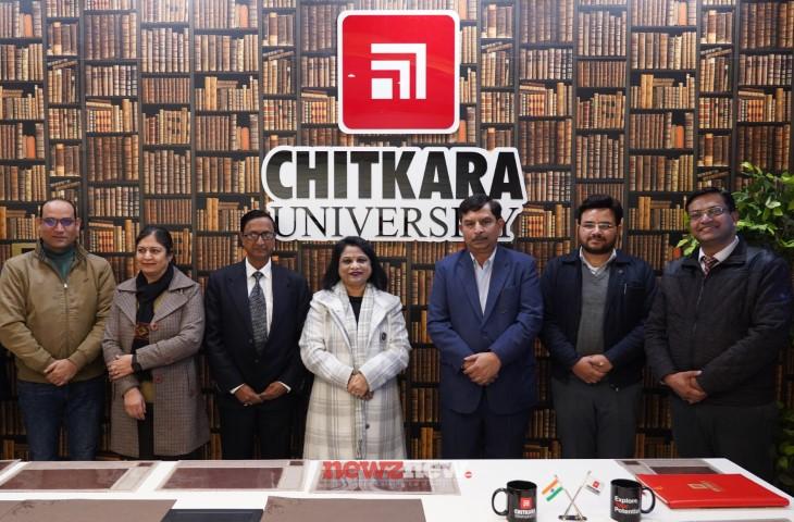 Chitkara University signs MoU with Tafe Motors and Tractors Ltd