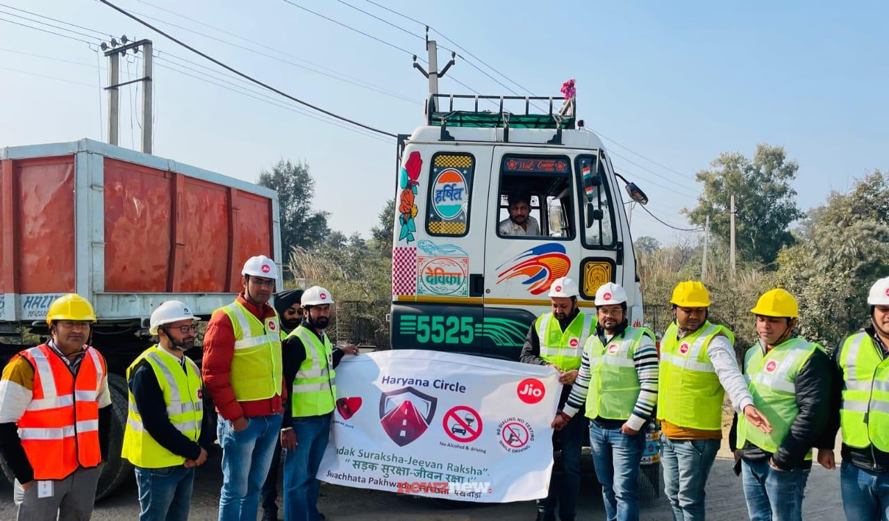 Road Safety Week Reliance Module Reliance Jio's road safety campaign for its employees - NewZNew