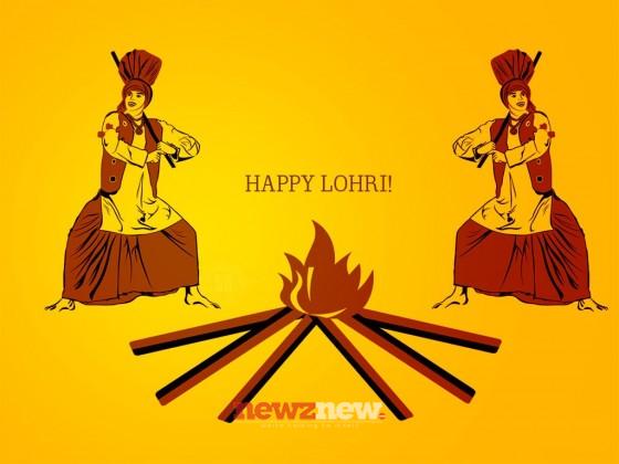 Happy Lohri 2023 Wishes Quotes SMS Messages Whatsapp Status DP Images Pics  - NewZNew