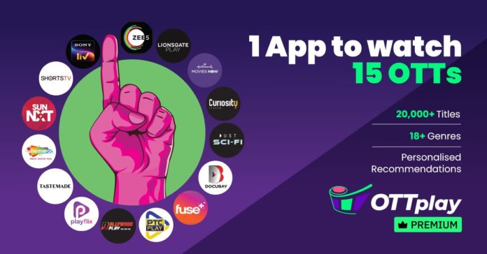 OTTplay Premium Is Now 15 OTT in 1 App