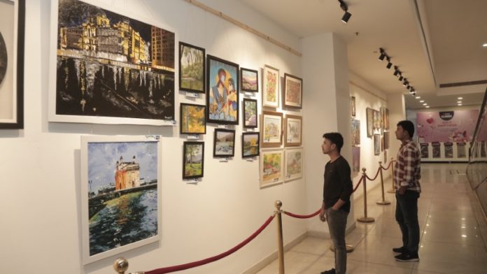 Nexus Elante Mall hosts Unique Visual Art Exhibition