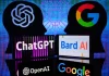 Comparing Google bard and Chat GPT