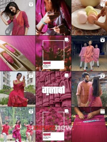 Fabindia goes Gulabo to celebrate the color of the year 2023 Viva Magenta their way!
