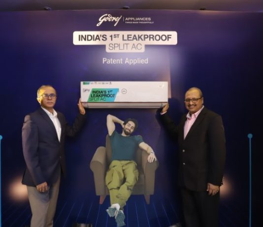 Godrej Appliances Launches India's First Leak Proof Split Air Conditioner