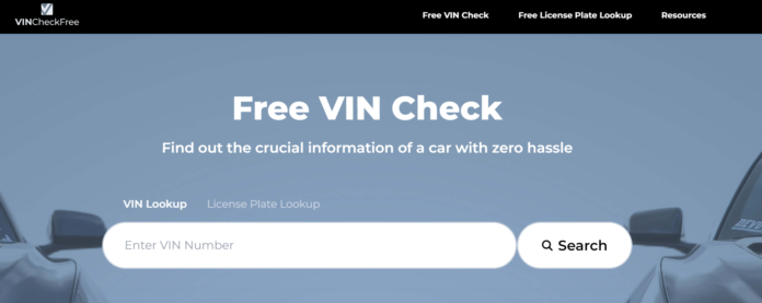 VIN Check Free Review: Simply Type In Any VIN number
