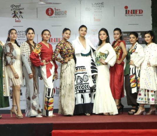 INIFD Chandigarh Student Designers Showcase Collection At 3 Major Global Fashion Weeks