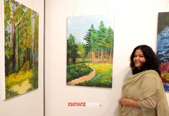 Three-Day Painting Exhibition Elysian III takes off at the Chandigarh Government Museum and Art Gallery