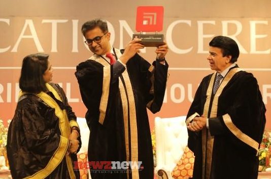 Chitkara University awards an Honorary Doctorate Degree to Dr. Aashish Chaudhry