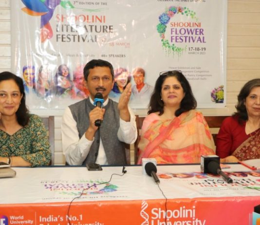 3rd Shoolini Litfest from March 17 at Shoolini University