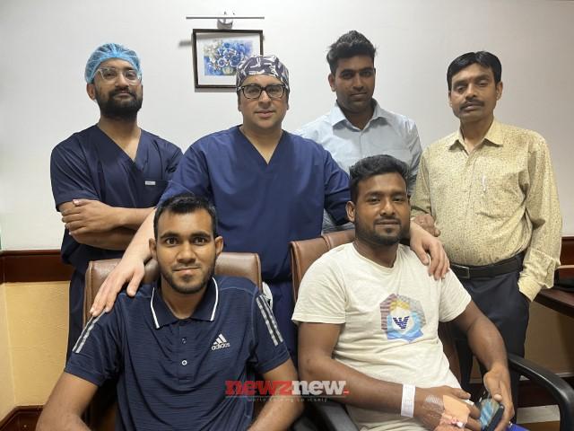 National Level Bangladeshi footballer successfully treated for Knee injury at Fortis Mohali