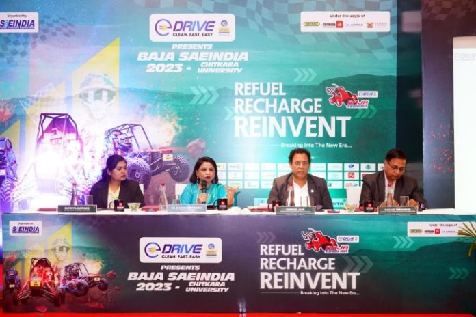 Baja SaeIndia 2023 Organizes the Physical Round at Chitkara University