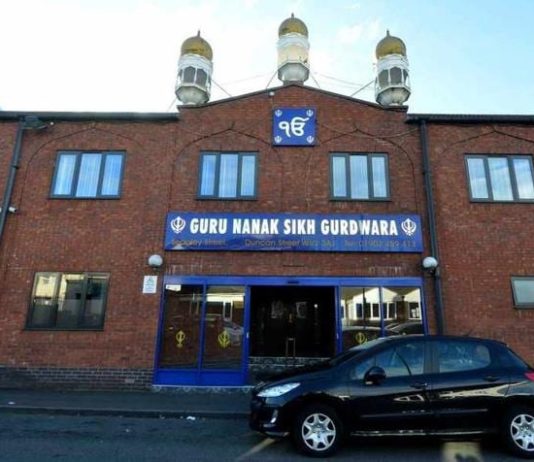 Shots fired near Sikh temple in UK