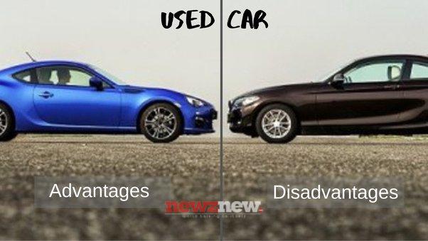 Benefits and drawbacks of purchasing used automobiles